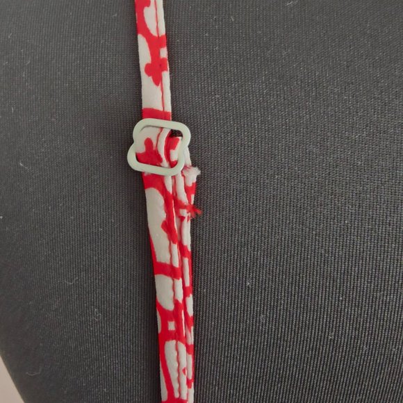 EUC *Ann Taylor* Women's Silky Spaghetti Straps Red Hearts Mini Dress 2 - Picture 7 of 13